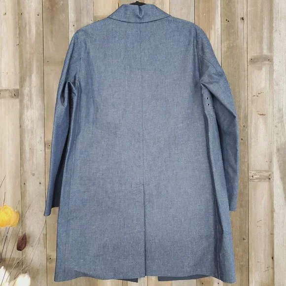 New Todd Snyder (sample?) double face Rain/Trench coat Reversible 38 Mens M - Picture 9 of 16